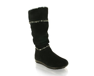 Barratts Fabulous Suede Slouch Boot