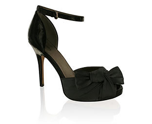 Barratts Fabulous Two Part Sandal with Bow Detail- Sizes 1-2