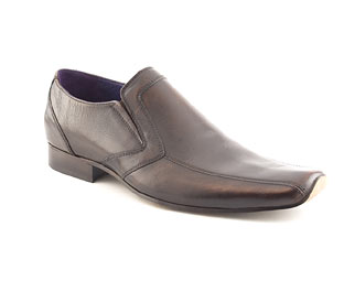 Barratts Formal Leather Slip On Shoe