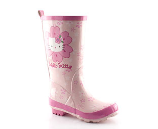 Barratts Hello Kitty Wellington Boot - Kids