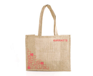 Barratts Jute Shopping Bag
