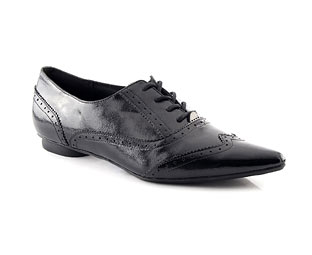 Barratts Patent Lace Up Formal Shoe