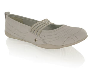 Barratts Simple Casual Shoe With Elastic Trim Detail