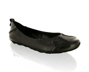 Barratts Simple Casual Shoe With Pleated Detail