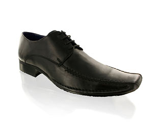 Barratts Simple Lace Up Formal Shoe - Size 13 -14