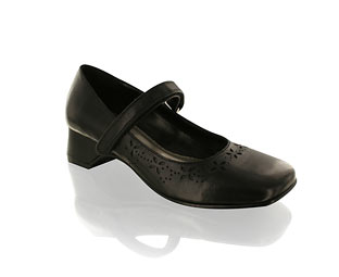 Barratts Simple Low Wedge Shoe