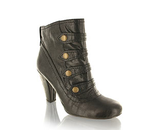 Barratts Strap And Button Ankle Boot
