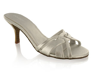 Barratts Stunning Open Toe Sandal With Crossover Strap Detail