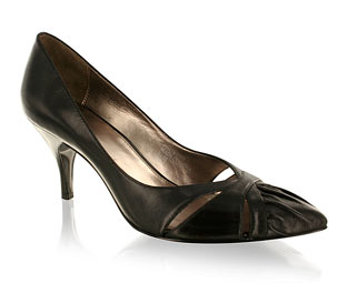 Barratts Stylish Medium Heel Court Shoe