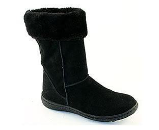 Stylish Suede Style Boot -Size 10