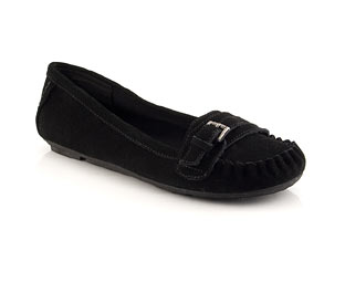 Suede Slip On Casual Shoe