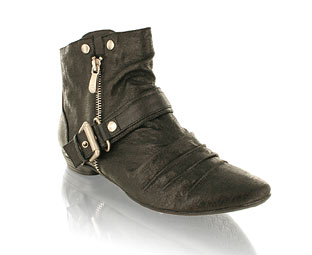 Barratts Trendy Ankle Boot With Zip Detail