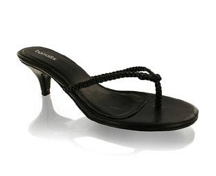 Barratts Trendy Knotted Toe Post Sandal
