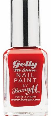 Barry M Cosmetics Gelly Hi Shine Blood Orange 10ml