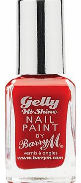 Barry M Hi Shine Gel Effect Nail Polish Red red