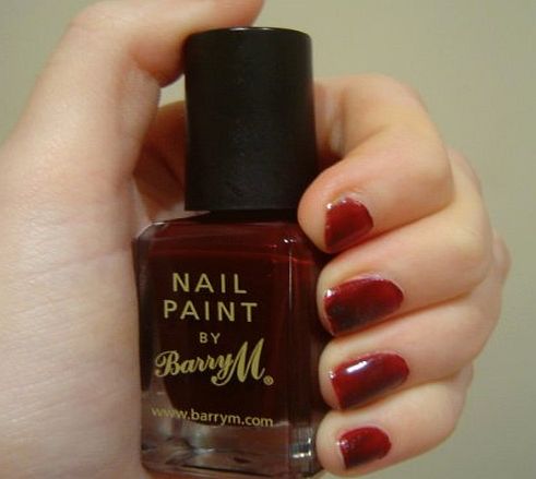 Barry M Nail Paint - Red Black (115)