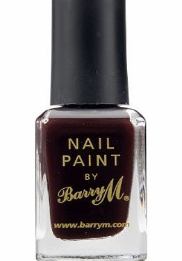 Barry M Nail Paint, 115 - Red Black