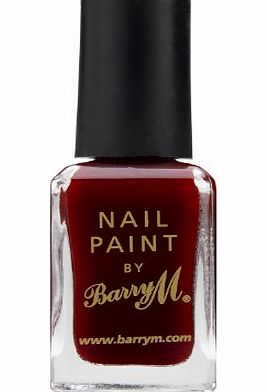 Barry M Nail Paint, 1A - Red Wine