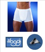 Basic White Boxer Shorts by Sloggi
