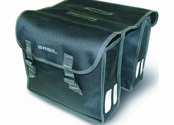 Basil Mara Double Pannier Bag Black 26L