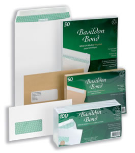 Basildon Bond Envelopes Recycled Pocket Peel and