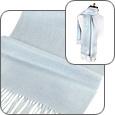 Extra-Soft Baby Blue Cashmere Long Scarf