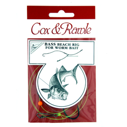 Bass Beach Worm Bait Rig - 2/0