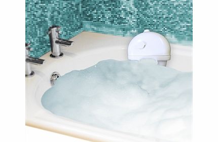 Bath Bubble Machine - White