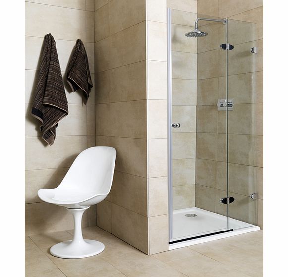 Bathroom Heaven Jade 900mm 2 Part Shower Door (right)