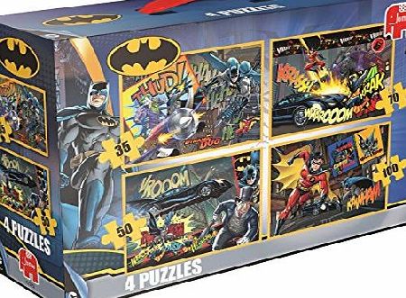 Batman 4-in-1 Jigsaw Puzzles Set