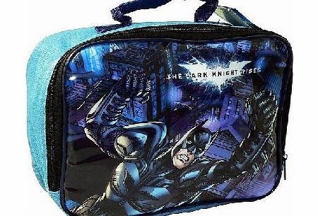 Batman  THE DARK KNIGHT RISES INSULATED SCHOOL LUNCH BOX SANDWICH COOL BAG GIFT