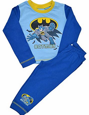 Batman Boys Batman Super Hero Snuggle Fit Cotton Pyjamas Size 2-3 Years