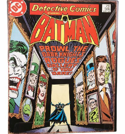 BATMAN Detective Comics Large Steel Sign