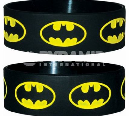 Batman Logo Rubber Wristband