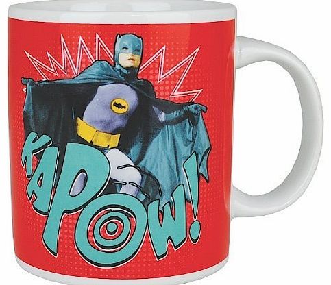 Batman Mug, 1966 Style ``Kapow!``