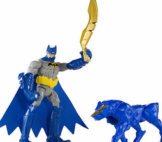 Batman Unlimited Figure - Batman and Blade Wolf