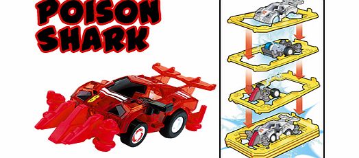 battle Deck Cars - 8 Poison Shark