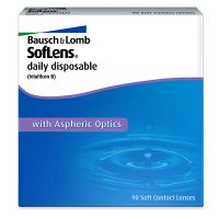 Bausch and Lomb Soflens Daily Disposable 90pk Aspheric Optics