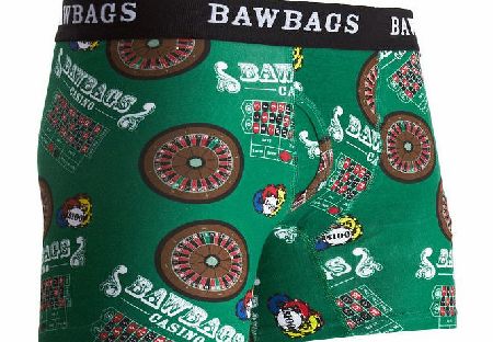 Bawbags Mens Bawbags Casino Underwear - Green