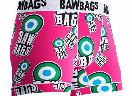 Bawbags Mens Bawbags Cool De Sacs Mod Boxers - Pink