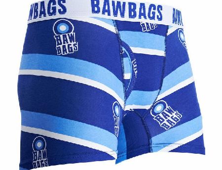 Bawbags Mens Bawbags Heriots Boxers - Blue White