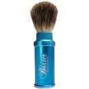 Pure Badger Hair Travel Aluminium Shave Brush