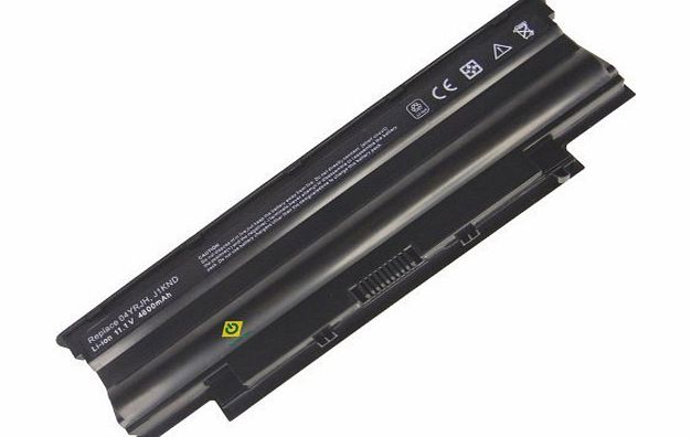 Bay Valley Parts 6-Cell 11.1V 4800mAh New Replacement Laptop Battery for Dell:Inspiron N5030,Inspiron N5050,Inspiron N5110