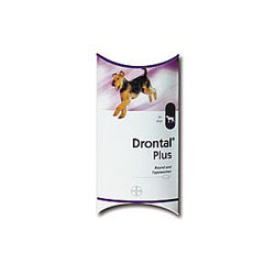 Bayer UK Drontal Plus Flavoured Dog Worming Tablet