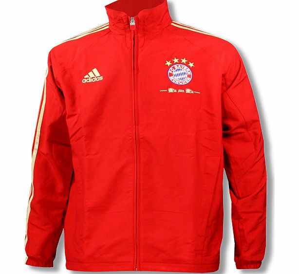 Bayern Munich Adidas 2011-12 Bayern Munich Adidas Travel Jacket (Red)