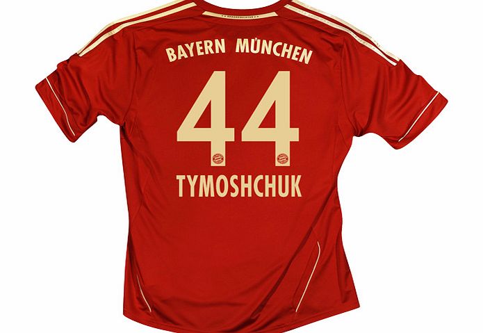 Bayern Munich Adidas 2011-12 Bayern Munich Home Shirt (Tymoshchuk 44)