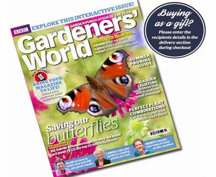 BBC Gardeners World Magazine Subscription 5035X