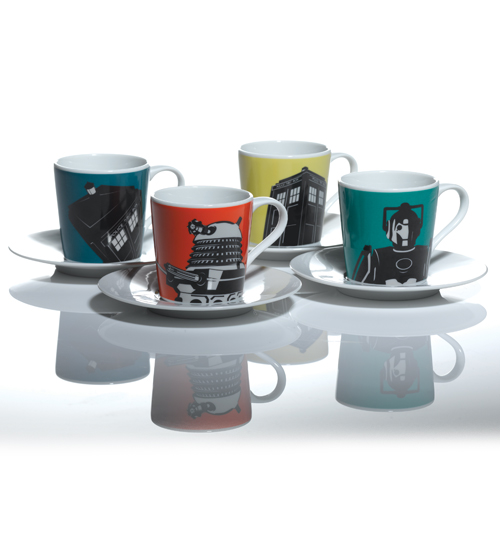 Doctor Who Boxed Espresso Set from BBC Worldwide