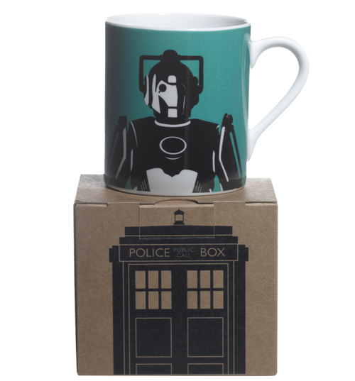 Doctor Who Cyberman Design Boxed Mug from BBC