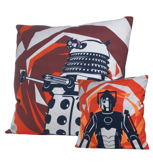 Doctor Who Dalek And Cyberman Two-Sided Design